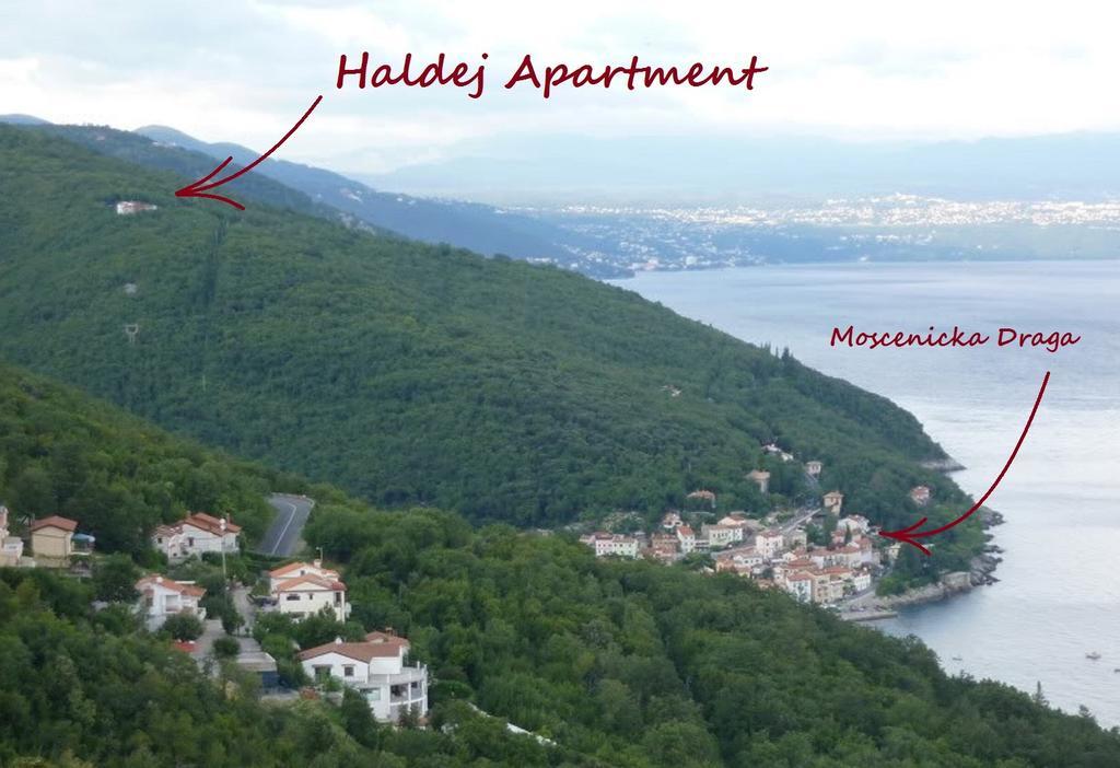 Apartment Haldej Moscenicka Draga Quarto foto